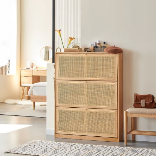Adairs rattan shop sideboard
